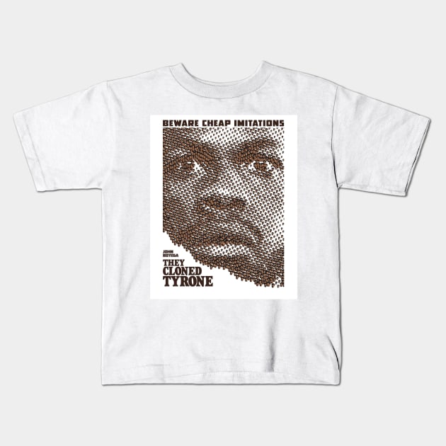 They Cloned Tyrone, John Boyega Kids T-Shirt by oakley0